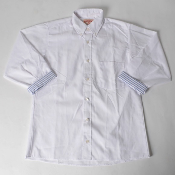 Red Kap��US/Border Roll Up 3/4 Sleeve Shirt�ʥ�åɥ���åסߥ��� 3/4 �����륢�åץ���ġ˥ۥ磻�� [n-7329]