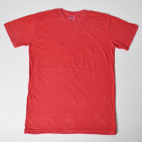 Wash Factory/Pigment Dyed T-Shirt�ʥ����å���ե����ȥ꡼ T�����) ��å� [n-8322]