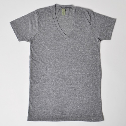 Alternative Apparel/Heathered V-Neck T-Shirt�ʥ��륿�ͥ��ƥ��֥��ѥ�� V�ͥå�T����ġ˥إ������졼 [n-8377]