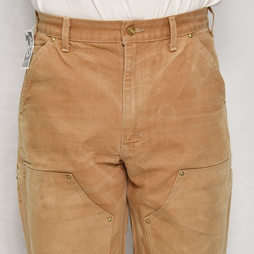 ��Carhartt/Double Knee Duck Painter Pants�ʥ����ϡ��� �ڥ��󥿡��ѥ�ġ˥����ϡ��ȥ֥饦��/������W33 [z-9608]