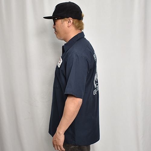 Us Customized Two Face S/S Work Shirtʥ ġ˥ͥӡ/L [y-0115]