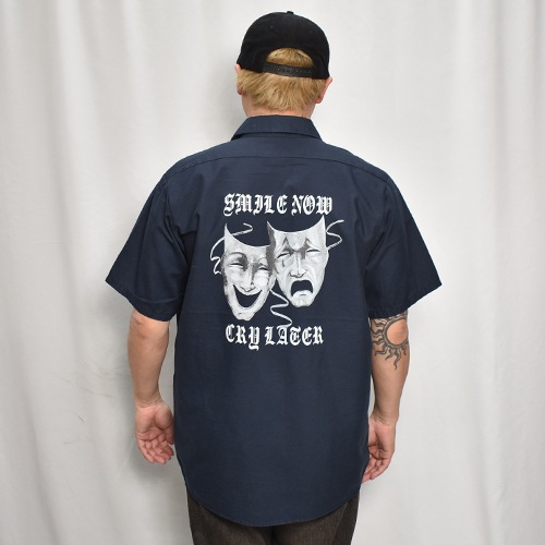 Us Customized Two Face S/S Work Shirtʥ ġ˥ͥӡ/L [y-0115]
