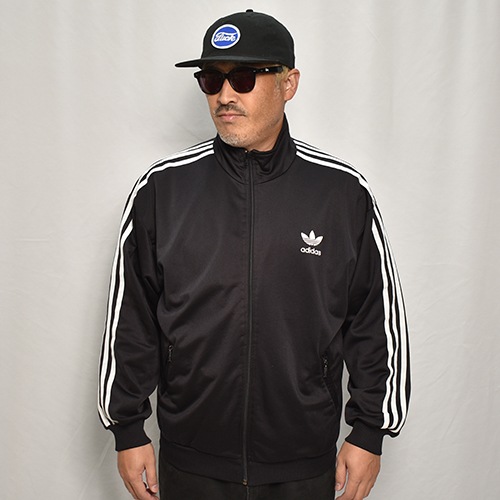 Adidas/Track Jacketʥǥ ȥå㥱åȡ˥֥åߥۥ磻/M [y-0578]
