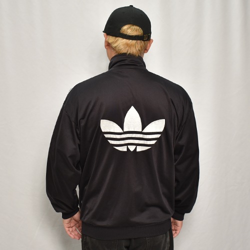Adidas/Track Jacketʥǥ ȥå㥱åȡ˥֥åߥۥ磻/M [y-0578]