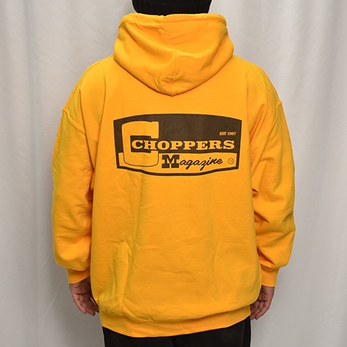 Choppers Magazine/Badge Pullover Hoodie�ʥ���åѡ����ޥ����� �ѡ������˥������� [a-8292]