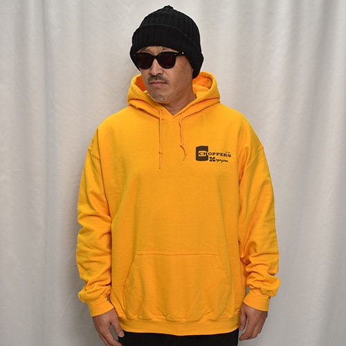 Choppers Magazine/Badge Pullover Hoodie�ʥ���åѡ����ޥ����� �ѡ������˥������� [a-8292]