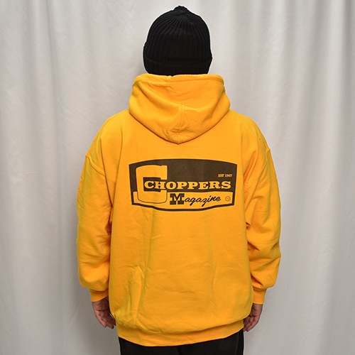 Choppers Magazine/Badge Pullover Hoodie�ʥ���åѡ����ޥ����� �ѡ������˥������� [a-8292]