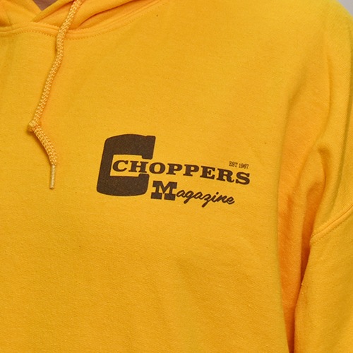 Choppers Magazine/Badge Pullover Hoodie�ʥ���åѡ����ޥ����� �ѡ������˥������� [a-8292]
