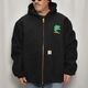 ��Carhartt/Hooded Duck Active Jacket (�����ϡ��� �ա��ɥ��㥱�å�)�֥�å�/������2XL [y-0870]