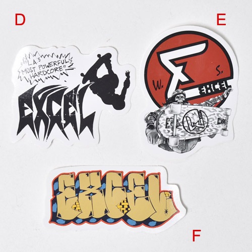 Excel/Official Sticker�ʥ������� ���ե�����륹�ƥå����� [a-8547]