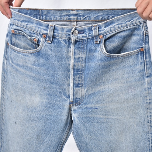 ��Levi's USA/501Jeans MADE IN USA�ʥ꡼�Х���USA 501�����󥺡˥���ǥ���/������W34 [y-1514]