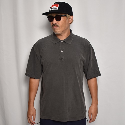 Los Angeles Apparel/Cotton S/S Polo Shirt�ʥ����󥼥륹���ѥ�� �ݥ�����ġ˥�����ơ����֥�å� [a-7188]