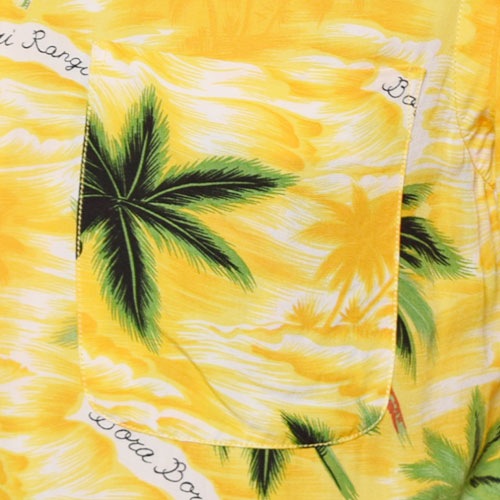 Polo Sport/Old Aloha Shirts（ポロスポーツ アロハシャツ）イエロー