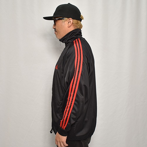 ��Adidas/Track Jacket�ʥ��ǥ����� �ȥ�å����㥱�åȡ˥֥�å��ߥ�å�/������M [y-0579]