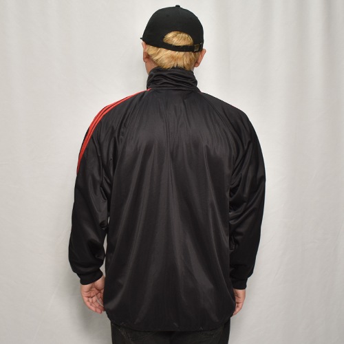 ��Adidas/Track Jacket�ʥ��ǥ����� �ȥ�å����㥱�åȡ˥֥�å��ߥ�å�/������M [y-0579]