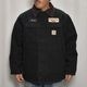 ��Carhartt/Duck Traditional Coat(�����ϡ��� �ȥ�ǥ�����ʥ륳����)�֥�å�/������L [y-0871]