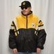 ��90's Vintage Puffer Jacket/Steelers��90's������ơ��� �ѥե������㥱�åȡ˥֥�å��ߥ�������/������2XL [y-0916]