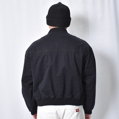 Towncraft/Pigment Dyed Derby Jacket�ʥ����󥯥�ե� �����ӡ����㥱�åȡ˥֥�å� [a-8399]