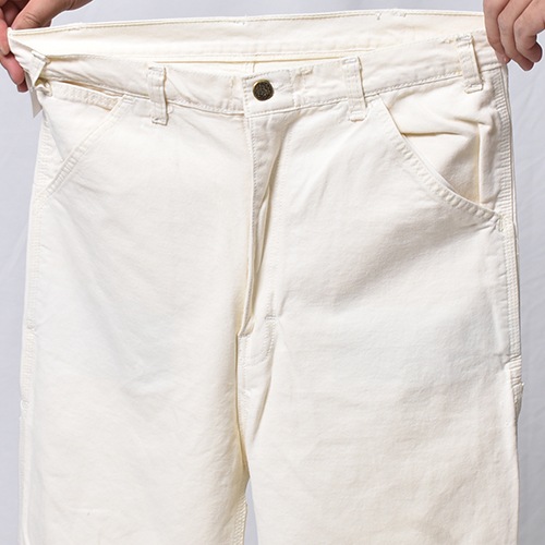 ��Roebucks-Sears/White Drill Painter Pants�ʥ����Хå���-�������� �ڥ��󥿡��ѥ�ġ˥ۥ磻��/������W34 [y-1177]