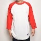 Champion/3/4 Sleeve Raglan Baseball T-Shirt�ʥ����ԥ��� �١����ܡ���ܡ���T����ġ˥ۥ磻�ȡߥ�å� [a-4827]