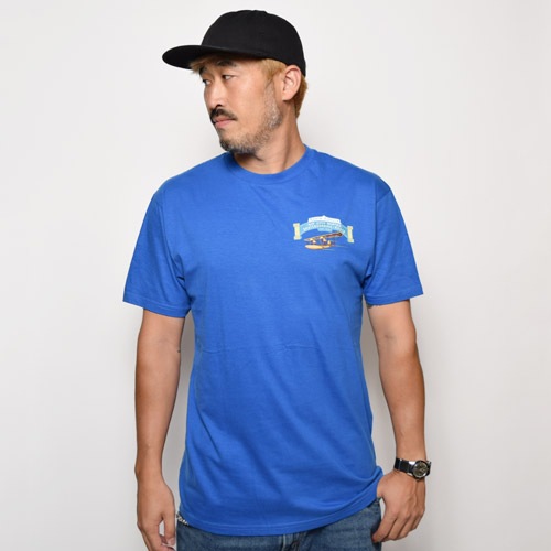 Rip City Skates/Printed S/S T-Shirts/Santa Monica Beach�ʥ�åץ��ƥ��������� T����ġ˥֥롼 [a-1824]
