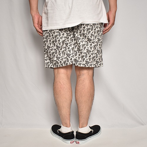 Paisley Pattern Easy Shorts�ʥڥ����꡼�����������硼�ȥѥ�ġ˥֥�å��ߥۥ磻�� [a-7127]