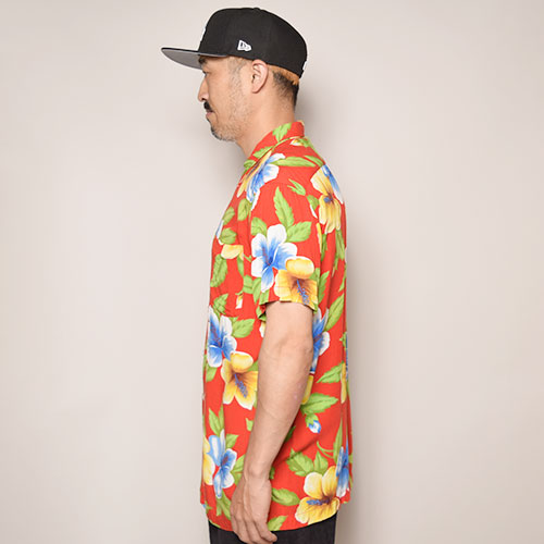 POLO SPORT ポロスポーツ　ポロラルフローレン　アロハシャツ XL 開襟 POLO SPORT ポロ ラルフローレン アロハシャツ ブラック L