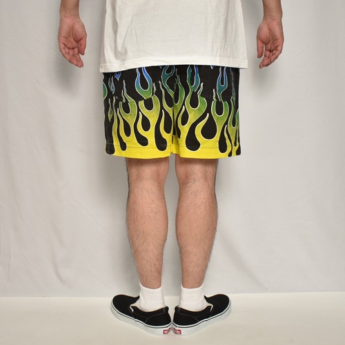 Flames Printed Easy Short Pants（フレームスイージーショート