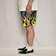 Flames Printed Easy Short Pants�ʥե졼�ॹ�����������硼�ȥѥ�ġ˥֥�å��ߥ�������/�֥롼 [a-8001]
