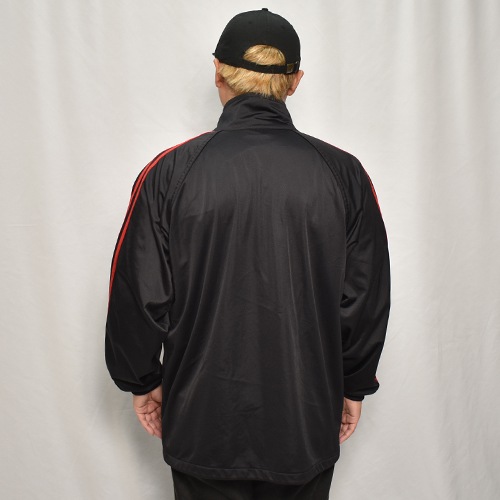 ��Adidas/Track Jacket�ʥ��ǥ����� �ȥ�å����㥱�åȡ˥֥�å��ߥ�å�/������M [y-0580]