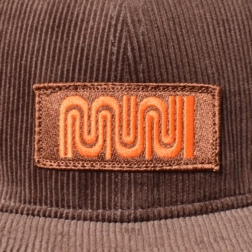 San Francisco Municipal Railway/6Panel Corduroy Cap�ʥߥ�� ����åס˥֥饦�� [a-8434]