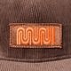 San Francisco Municipal Railway/6Panel Corduroy Cap�ʥߥ�� ����åס˥֥饦�� [a-8434]
