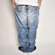 Fake Vintage Denim Easy Pants Type-Ripperʥեơǥ˥।ѥġ˥ǥ [a-5929]