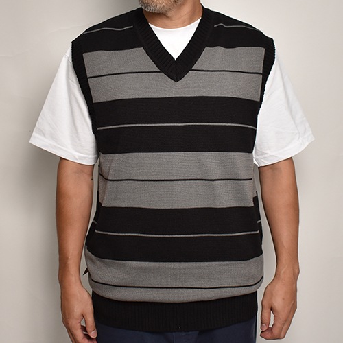 FB County/Charlie Brown Knitting Vest�ʥ��եӡ�������ƥ� ���㡼�꡼�֥饦��٥��ȡ˥��졼�ߥ֥�å� [a-6207]