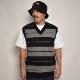FB County/Charlie Brown Knitting Vest�ʥ��եӡ�������ƥ� ���㡼�꡼�֥饦��٥��ȡ˥��졼�ߥ֥�å� [a-6207]