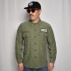 Us Customized US Army Shit Happens L/S Utility Shirt��US�����ߡ� �桼�ƥ���ƥ�����ġ˥��꡼��/������15 1/2 [z-7321]