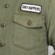 Us Customized US Army Shit Happens L/S Utility Shirt��US�����ߡ� �桼�ƥ���ƥ�����ġ˥��꡼��/������15 1/2 [z-7321]