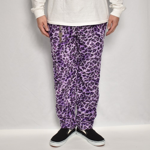 Fake Fur Leopard Easy Pantsʥեե쥪ѡɥѥġ˥ѡץ [a-7388]