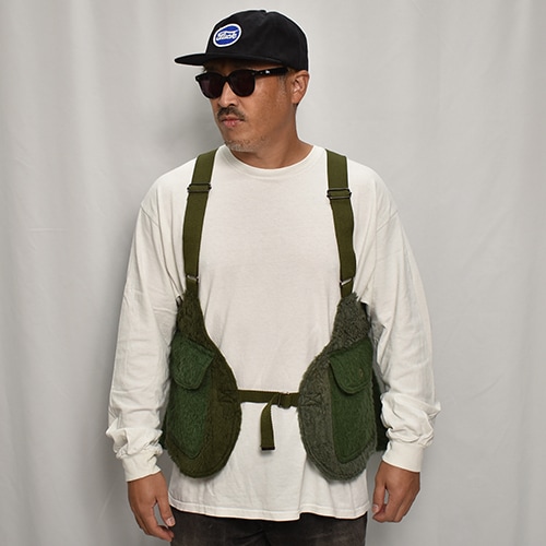 US リメイク ハンティングベスト ミリタリーベスト Customized Vintage EU Military Duffel Bag Material Hunting