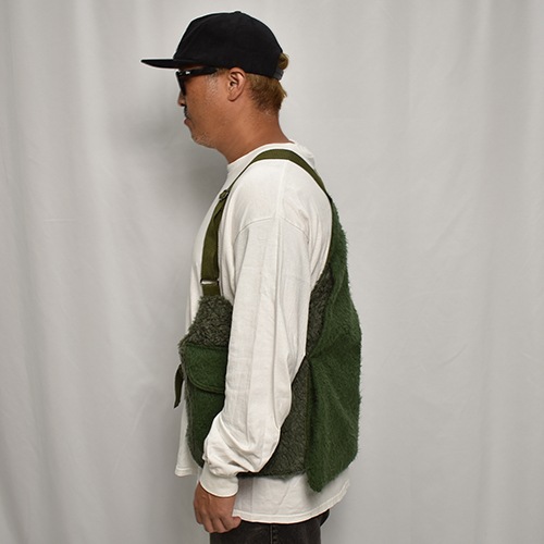 EU Military Liner Fake Fur Hunting Vest（フェイクファー