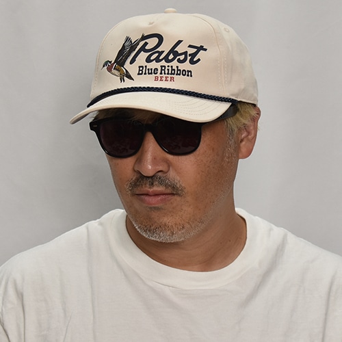 Pabst Blue Ribbon/Snap Back Cap（パブスト キャップ）オフ