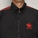 ��Adidas/Track Jacket�ʥ��ǥ����� �ȥ�å����㥱�åȡ˥֥�å��ߥ�å�/������L [y-0581]