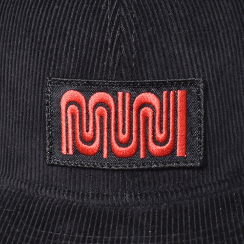 San Francisco Municipal Railway/6Panel Corduroy Cap�ʥߥ�� ����åס˥֥�å� [a-8435]