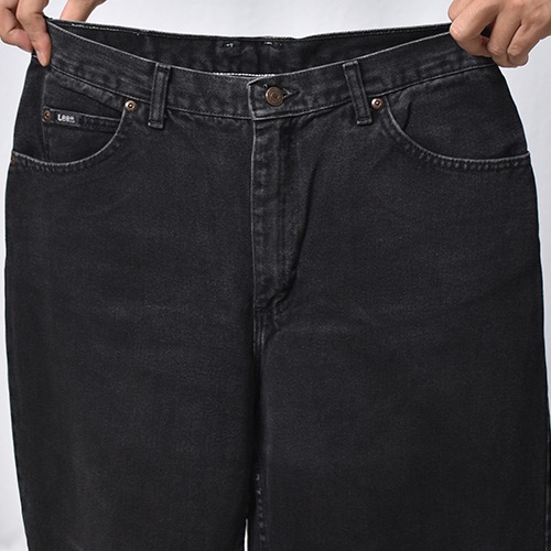 ��Lee/#200 Black Jeans(�꡼ ������)�֥�å�/������W33 [y-1559]