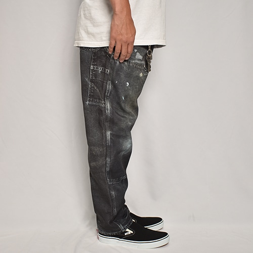 US 三軒茶屋 フェイクダブルニー イージーパンツ US 三軒茶屋 'Fake