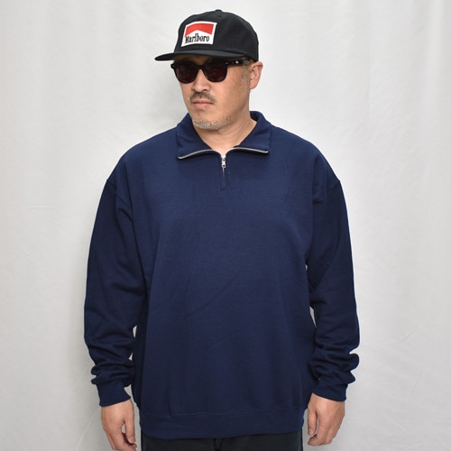 Jerzees/Quarter Zip Cadet Collar Sweatshirt�ʥ��㡼������ �ϡ��ե��åץ������åȡ˥ͥ��ӡ� [a-7859]
