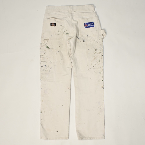 Dickies/White Drill Painter Pants with Sherwin Williams Tag