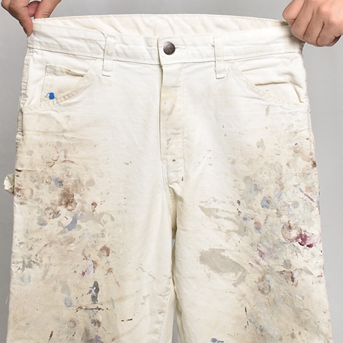 Dickies/White Drill Painter Pants with Sherwin Williams Tag