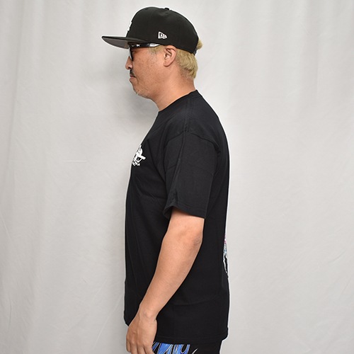 Santa Monica Airlines/Bennett Harada Tiger S/S T-Shirt�ʥ��󥿥�˥������饤�� T����ġ˥֥�å� [a-8027]