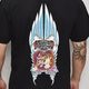 Santa Monica Airlines/Bennett Harada Tiger S/S T-Shirt�ʥ��󥿥�˥������饤�� T����ġ˥֥�å� [a-8027]
